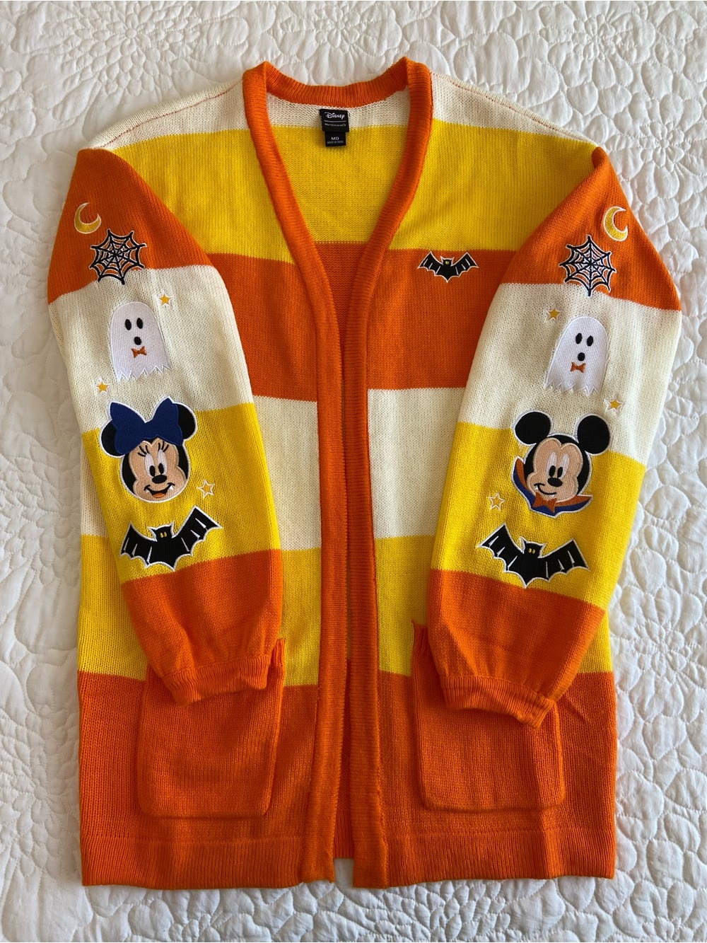 Disney Her Universe Halloween Candy Corn Cardigan